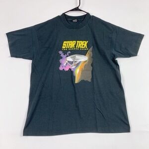VINTAGE 1992 Star Trek Screen Saver Paramount Pictures Best Berkeley Tee XL